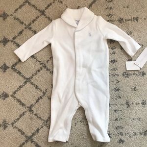 Ralph Lauren baby boy pajama onesie